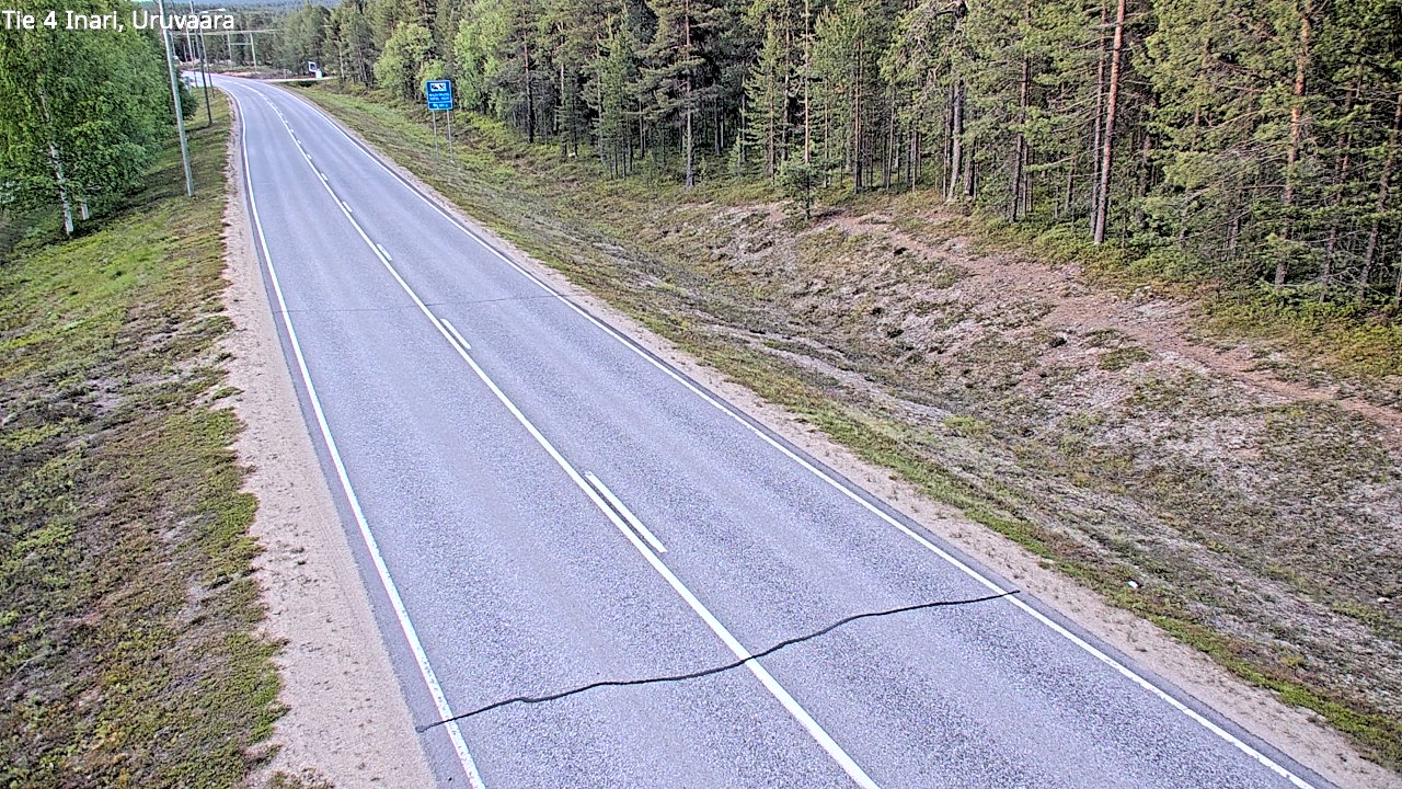 Kelikamerat Kuva Tie 4 Inari, Uruvaara, Inari, Lappi