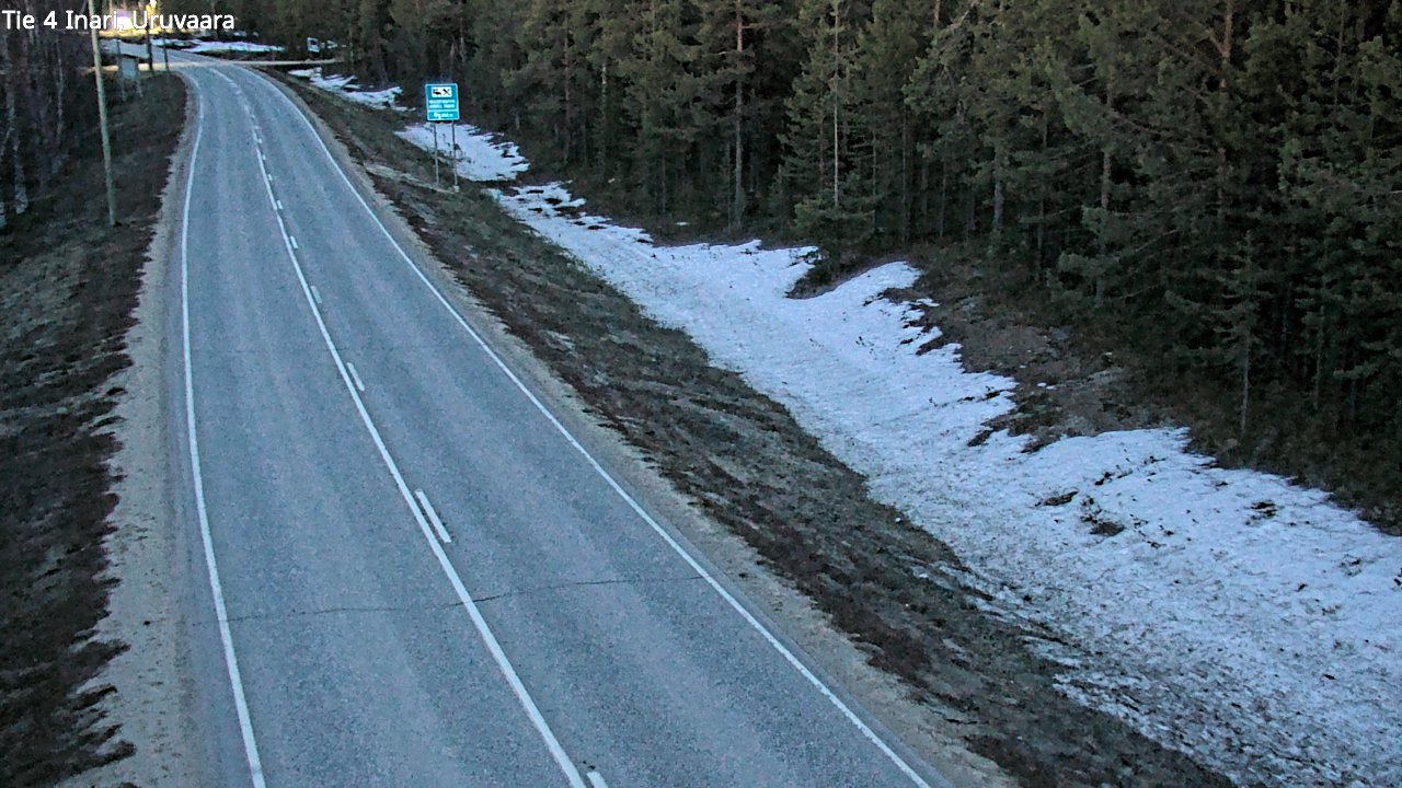 Kelikamerat Kuva Tie 4 Inari, Uruvaara, Inari, Lappi