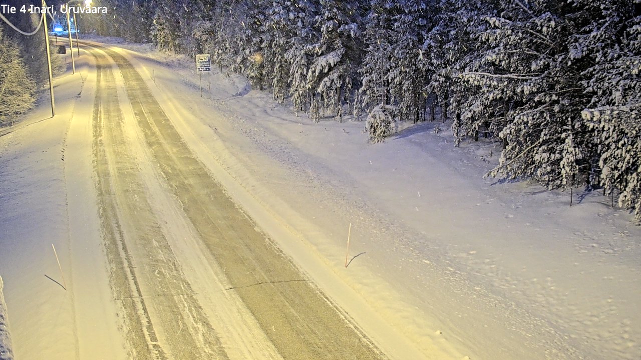 Kelikamerat Kuva Tie 4 Inari, Uruvaara, Inari, Lappi