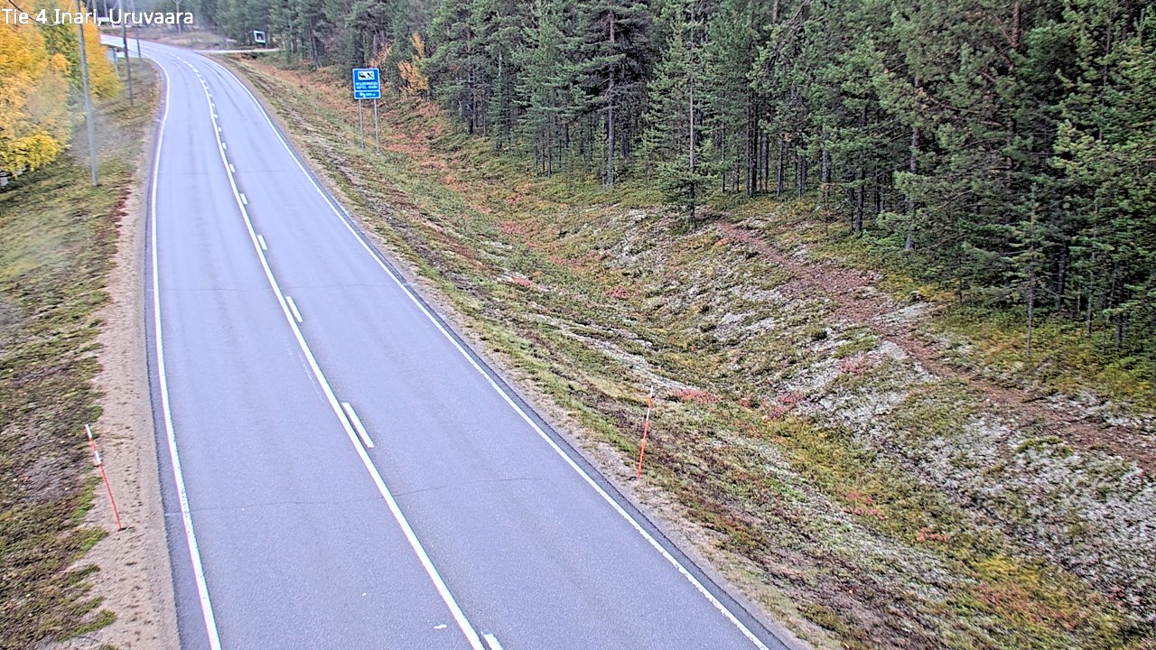 Kelikamerat Kuva Tie 4 Inari, Uruvaara, Inari, Lappi