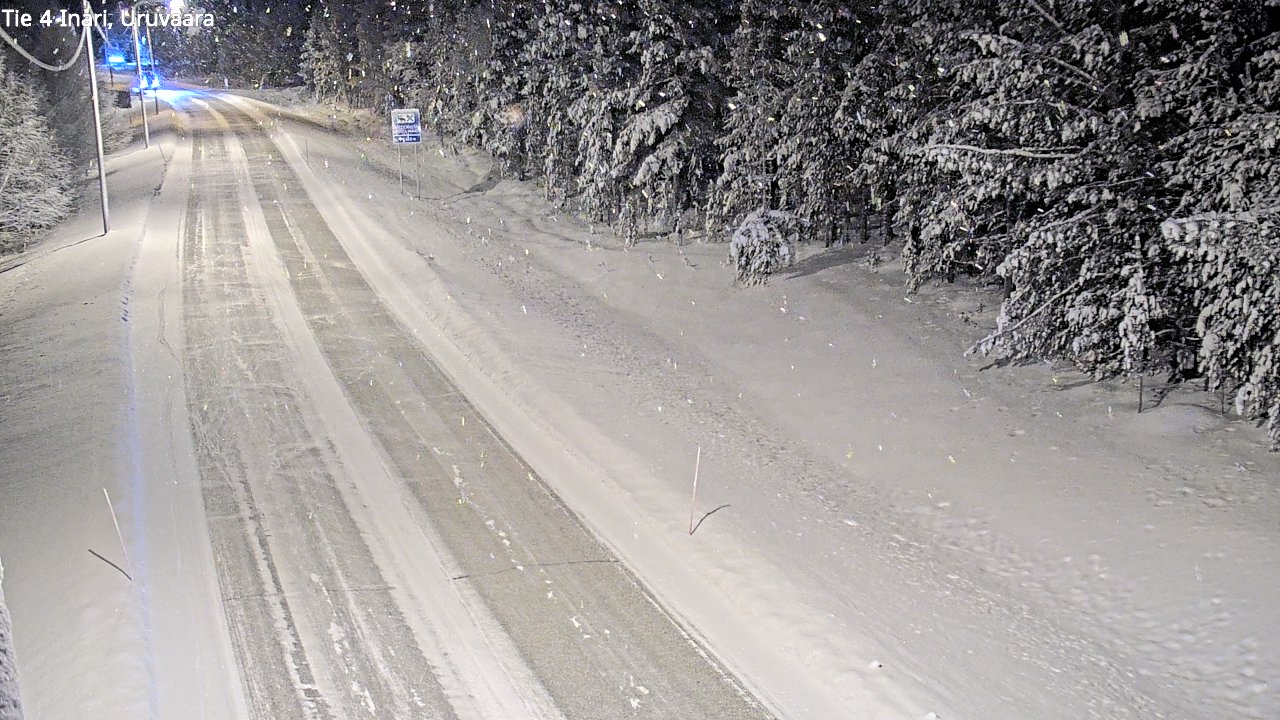 Kelikamerat Kuva Tie 4 Inari, Uruvaara, Inari, Lappi
