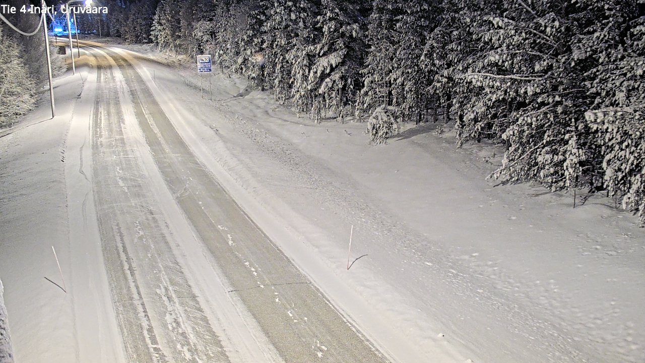 Kelikamerat Kuva Tie 4 Inari, Uruvaara, Inari, Lappi