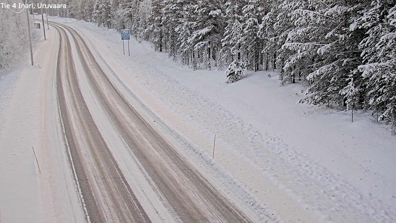 Kelikamerat Kuva Tie 4 Inari, Uruvaara, Inari, Lappi