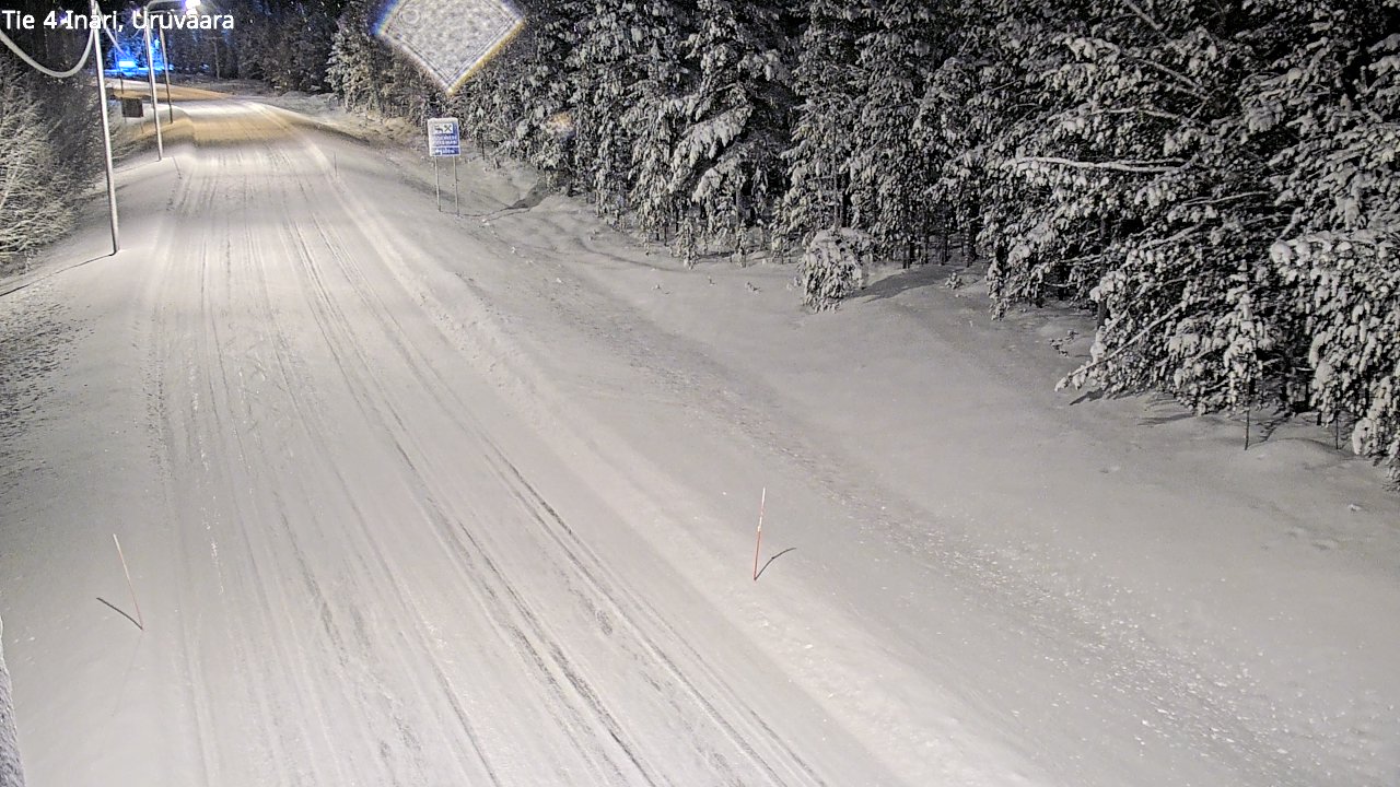 Kelikamerat Kuva Tie 4 Inari, Uruvaara, Inari, Lappi