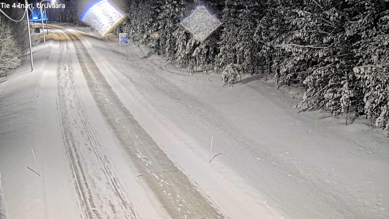 Kelikamerat Kuva Tie 4 Inari, Uruvaara, Inari, Lappi