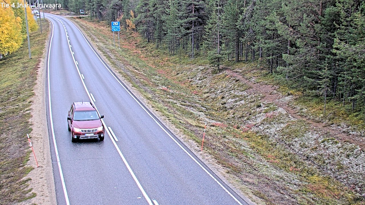 Kelikamerat Kuva Tie 4 Inari, Uruvaara, Inari, Lappi