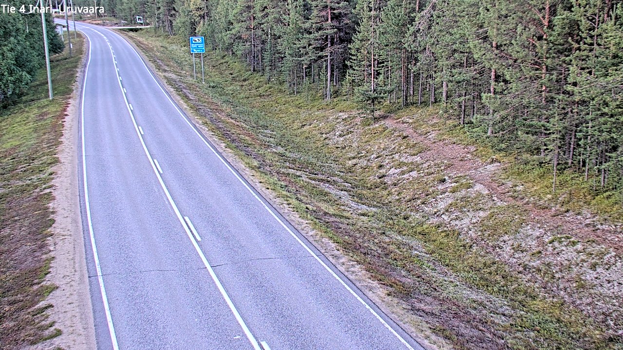 Kelikamerat Kuva Tie 4 Inari, Uruvaara, Inari, Lappi