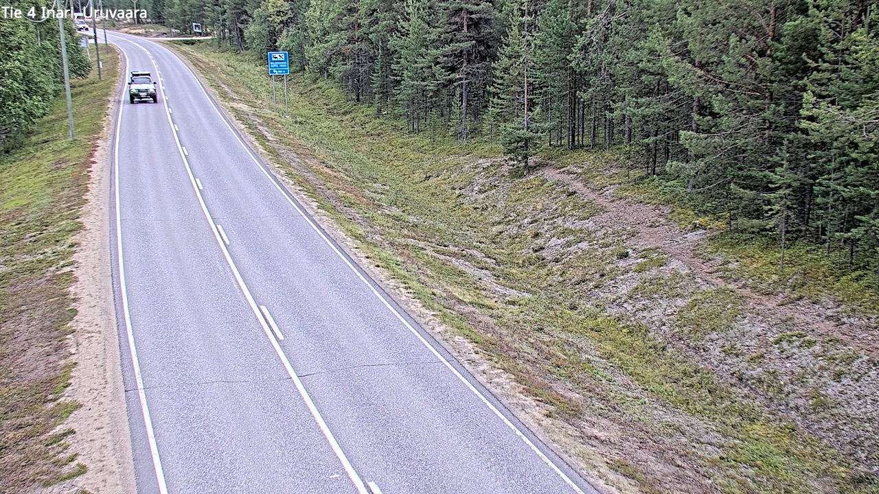 Kelikamerat Kuva Tie 4 Inari, Uruvaara, Inari, Lappi