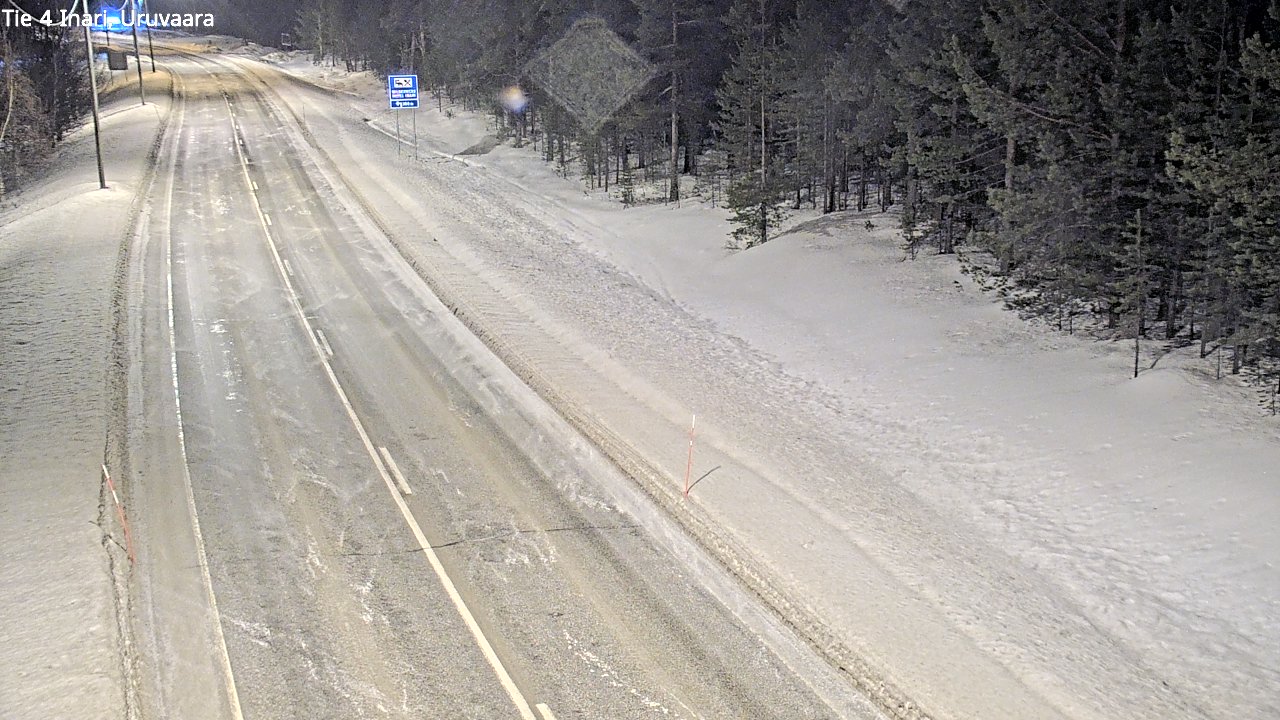 Kelikamerat Kuva Tie 4 Inari, Uruvaara, Inari, Lappi