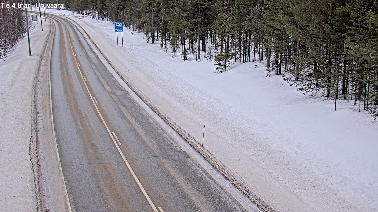 Kelikamerat Kuva Tie 4 Inari, Uruvaara, Inari, Lappi