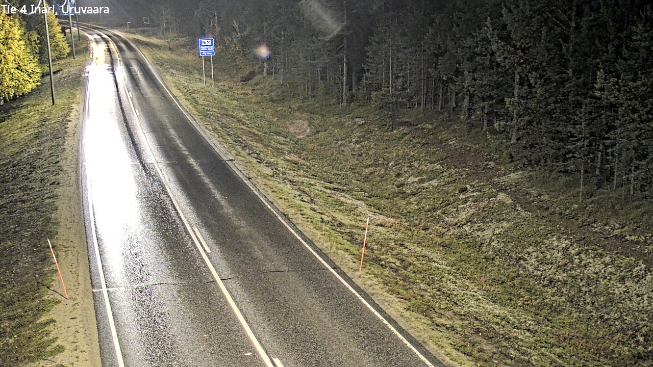 Kelikamerat Kuva Tie 4 Inari, Uruvaara, Inari, Lappi