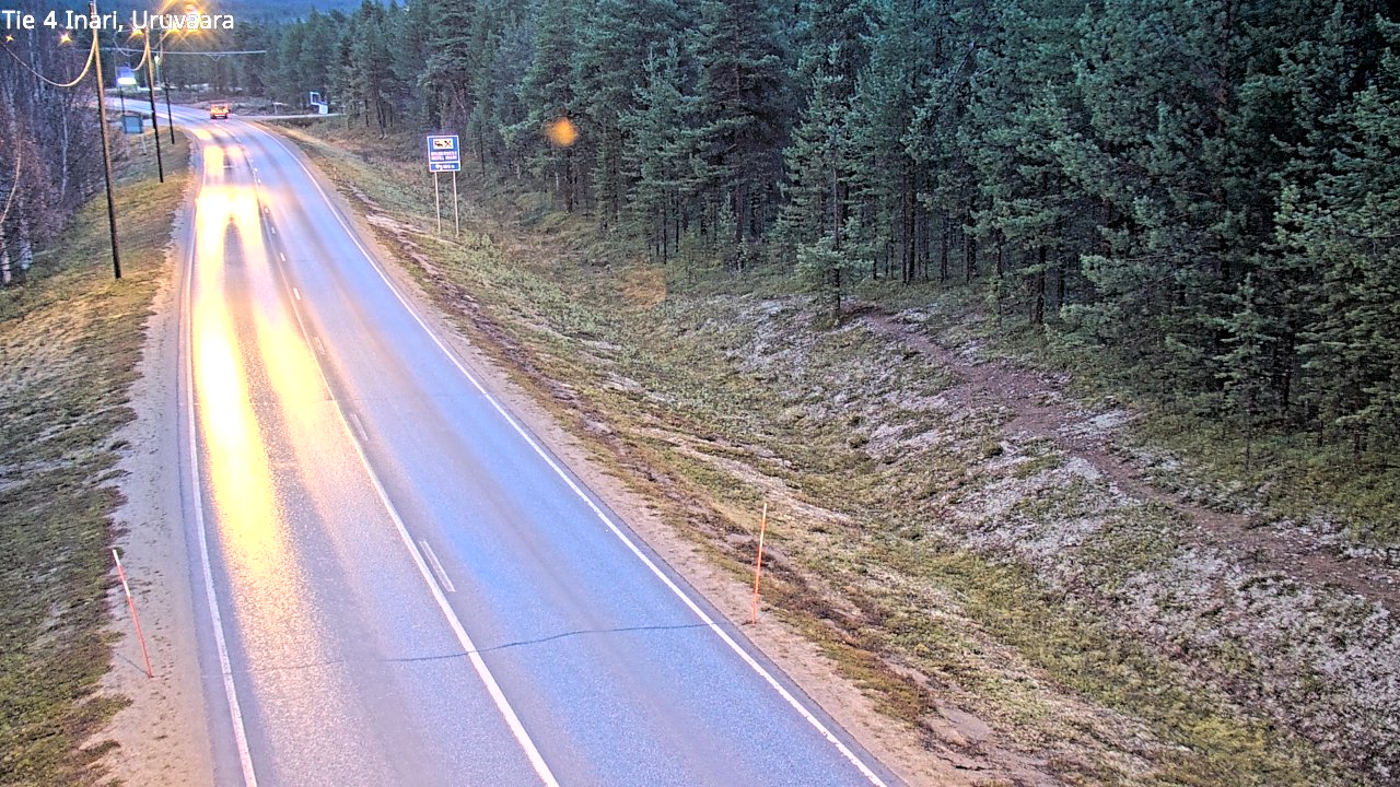 Kelikamerat Kuva Tie 4 Inari, Uruvaara, Inari, Lappi