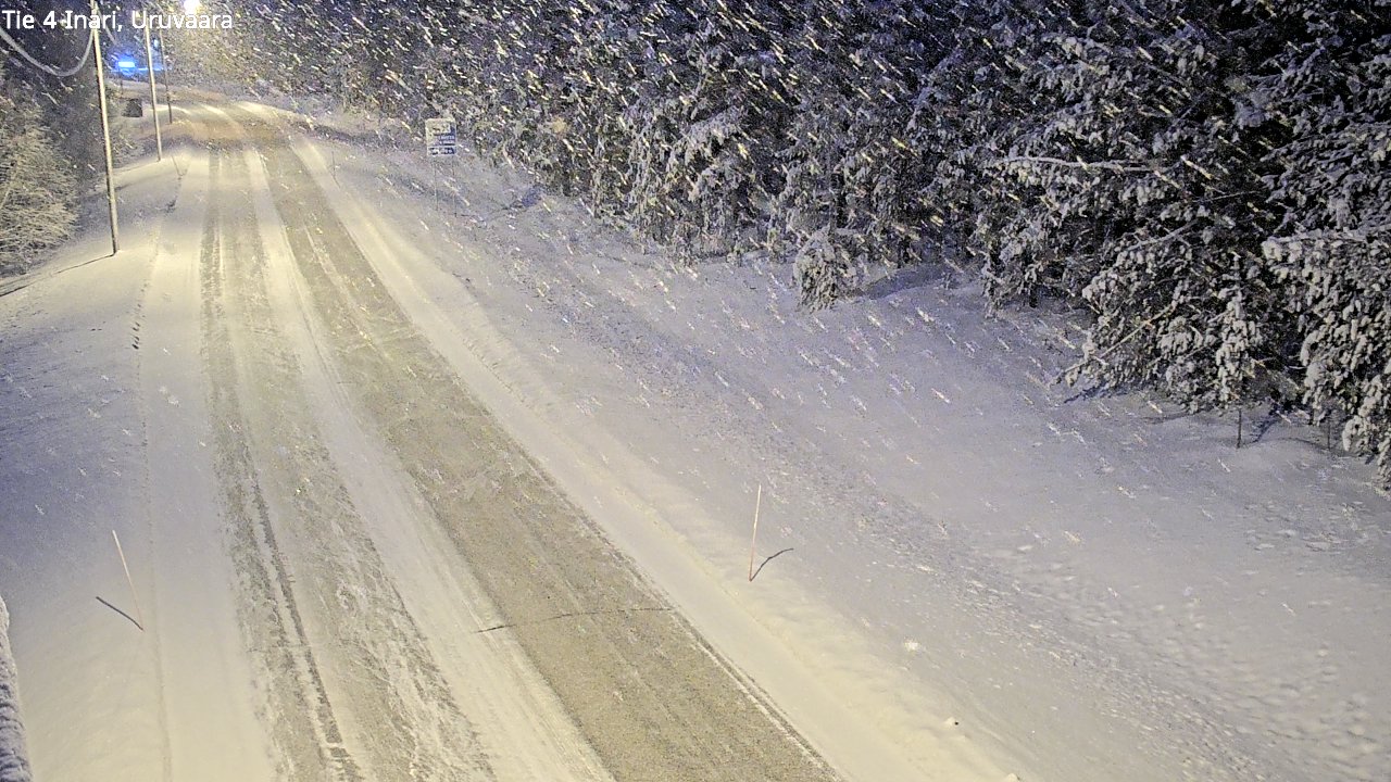 Kelikamerat Kuva Tie 4 Inari, Uruvaara, Inari, Lappi
