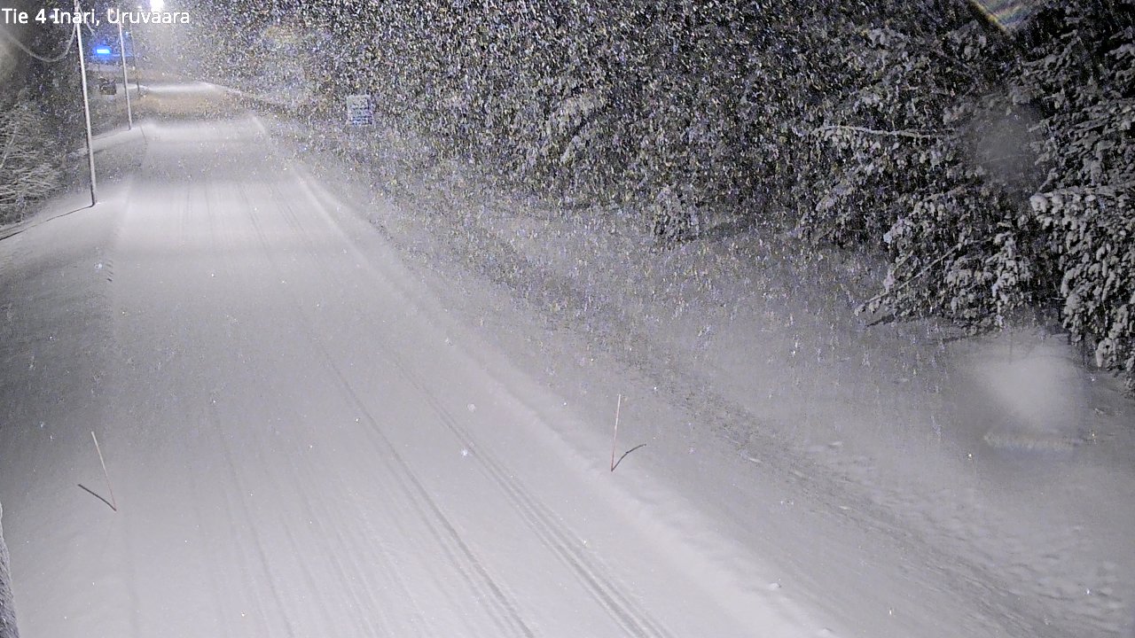 Kelikamerat Kuva Tie 4 Inari, Uruvaara, Inari, Lappi