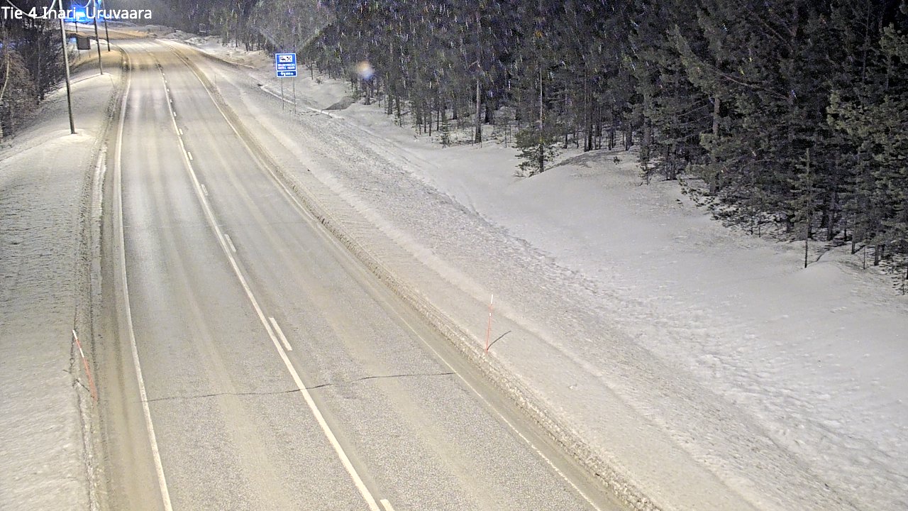 Kelikamerat Kuva Tie 4 Inari, Uruvaara, Inari, Lappi