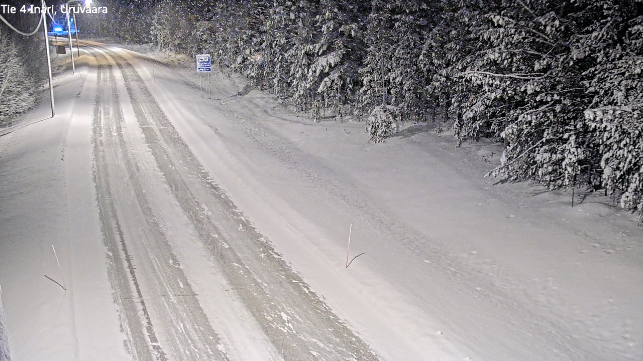 Kelikamerat Kuva Tie 4 Inari, Uruvaara, Inari, Lappi