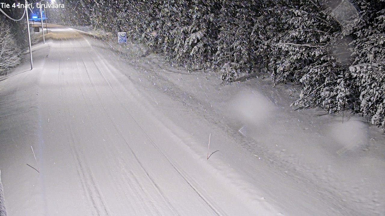 Kelikamerat Kuva Tie 4 Inari, Uruvaara, Inari, Lappi