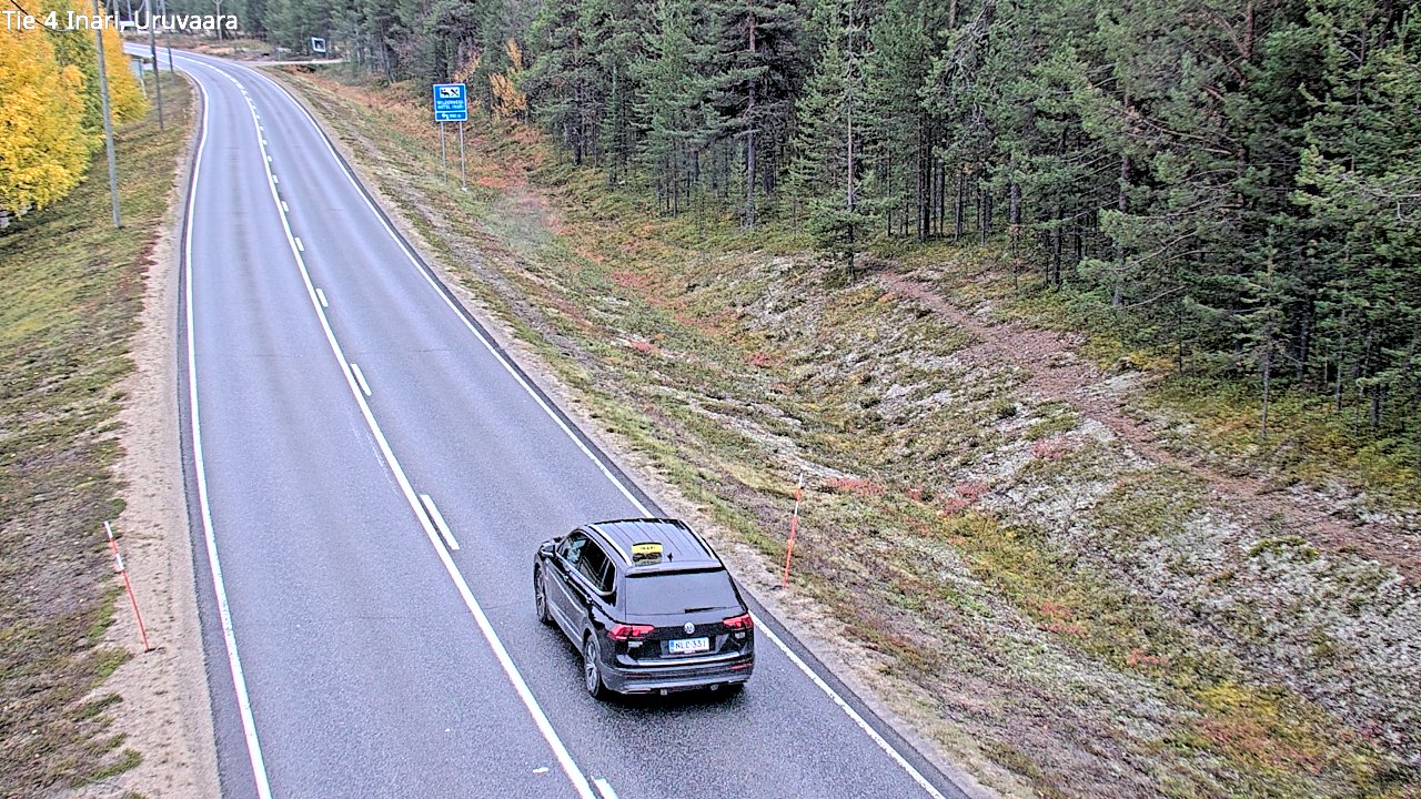 Kelikamerat Kuva Tie 4 Inari, Uruvaara, Inari, Lappi
