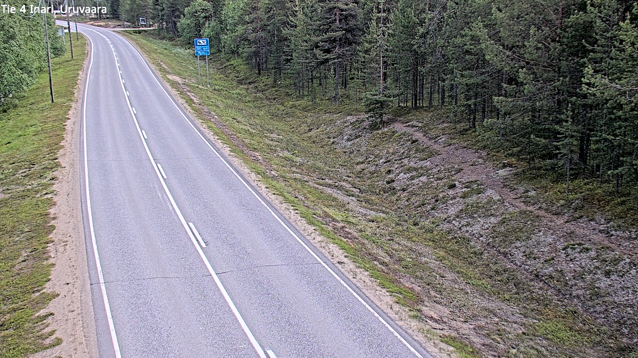 Kelikamerat Kuva Tie 4 Inari, Uruvaara, Inari, Lappi