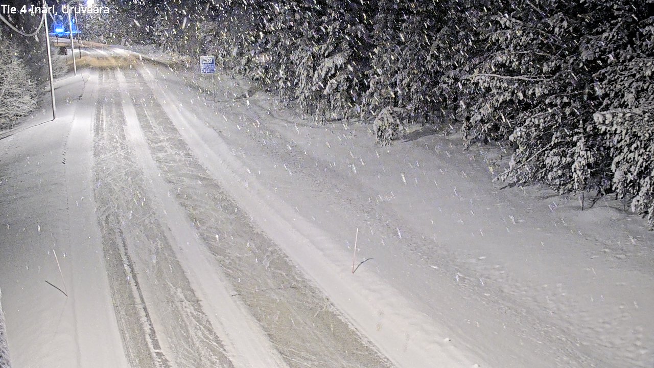 Kelikamerat Kuva Tie 4 Inari, Uruvaara, Inari, Lappi