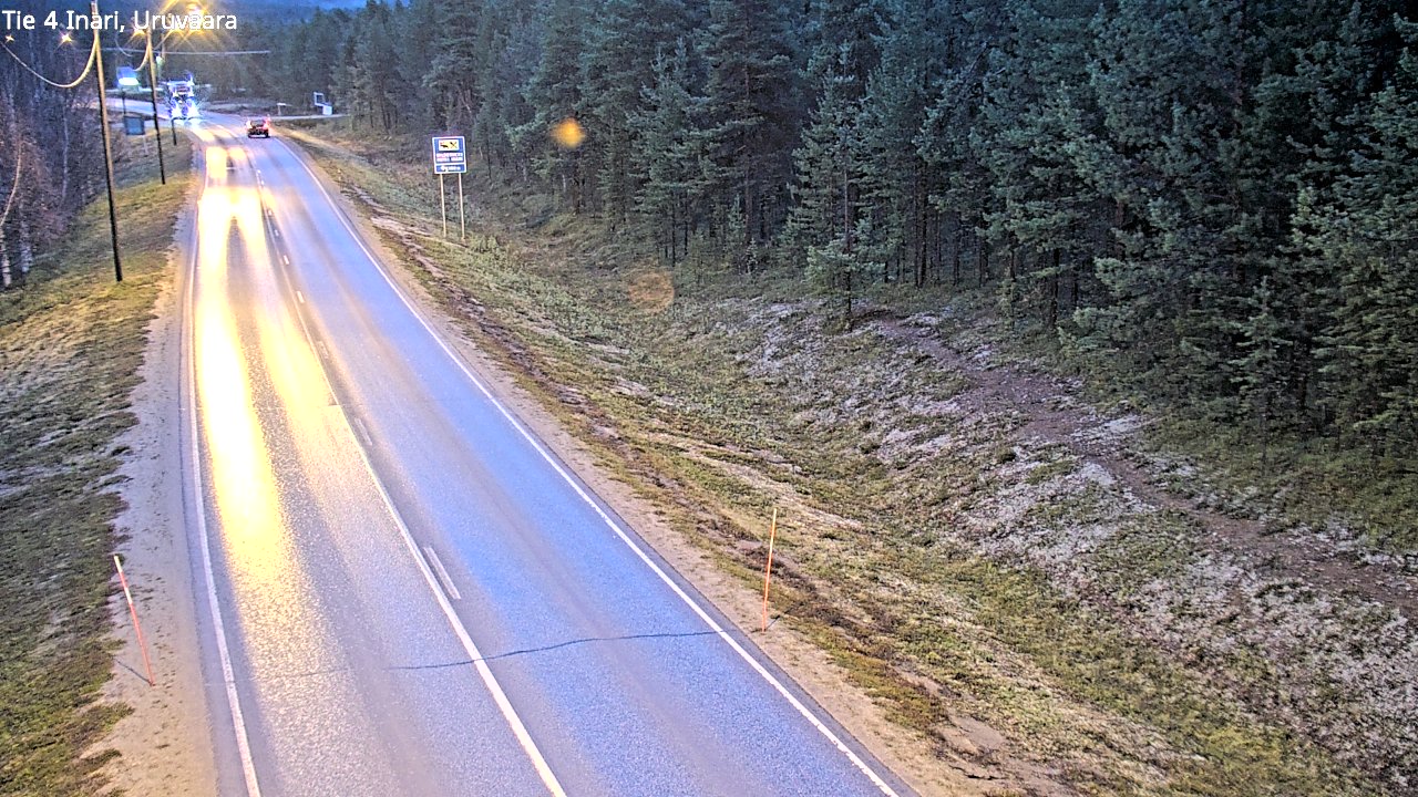 Kelikamerat Kuva Tie 4 Inari, Uruvaara, Inari, Lappi