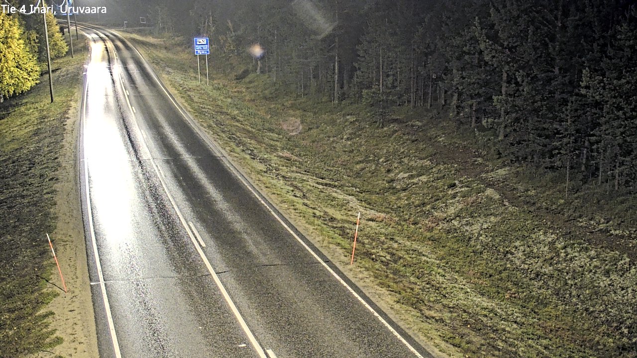 Kelikamerat Kuva Tie 4 Inari, Uruvaara, Inari, Lappi