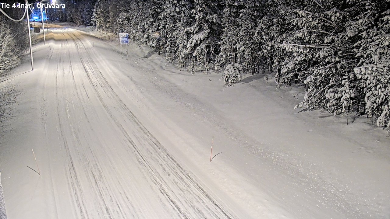 Kelikamerat Kuva Tie 4 Inari, Uruvaara, Inari, Lappi