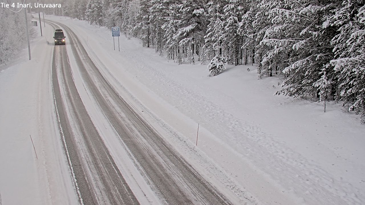 Kelikamerat Kuva Tie 4 Inari, Uruvaara, Inari, Lappi