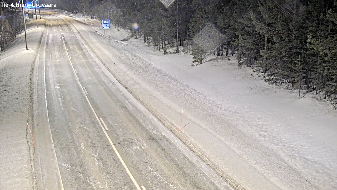 Kelikamerat Kuva Tie 4 Inari, Uruvaara, Inari, Lappi