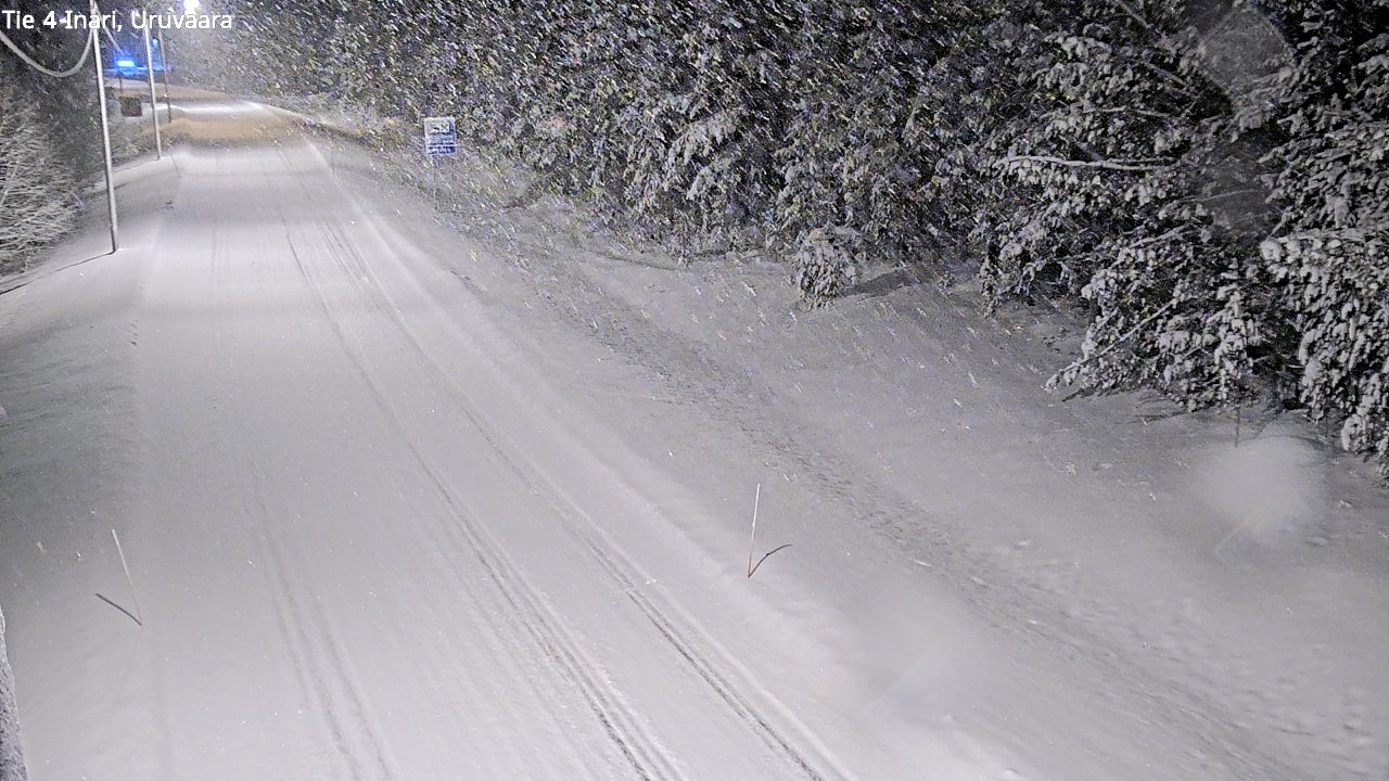 Kelikamerat Kuva Tie 4 Inari, Uruvaara, Inari, Lappi