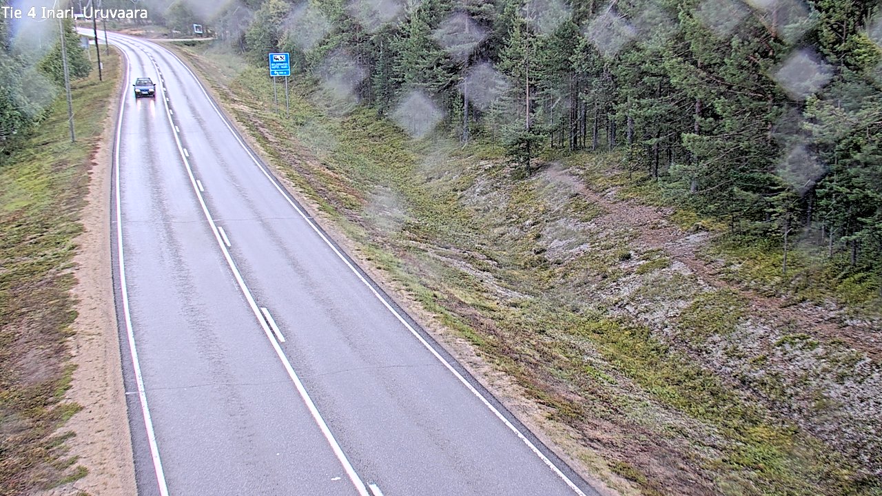 Weather Camera Image Road 4 Inari, Uruvaara, Inari, Lappi