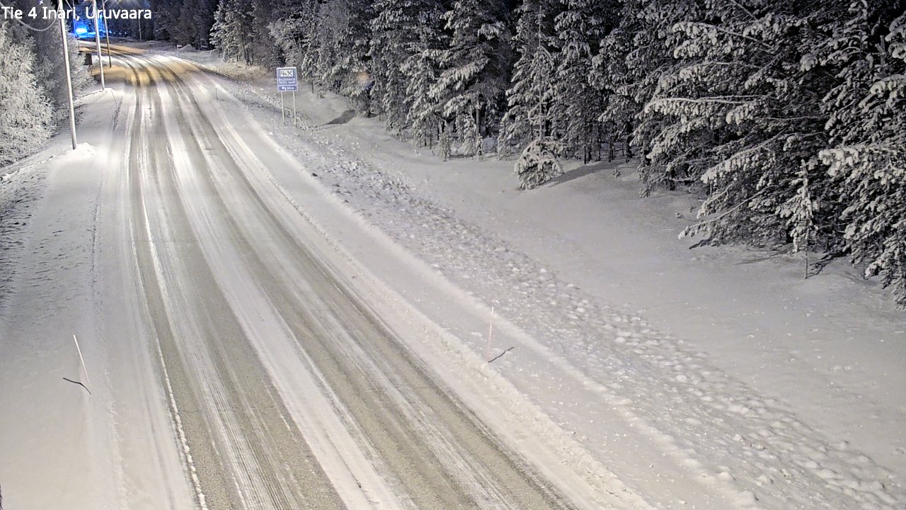 Kelikamerat Kuva Tie 4 Inari, Uruvaara, Inari, Lappi