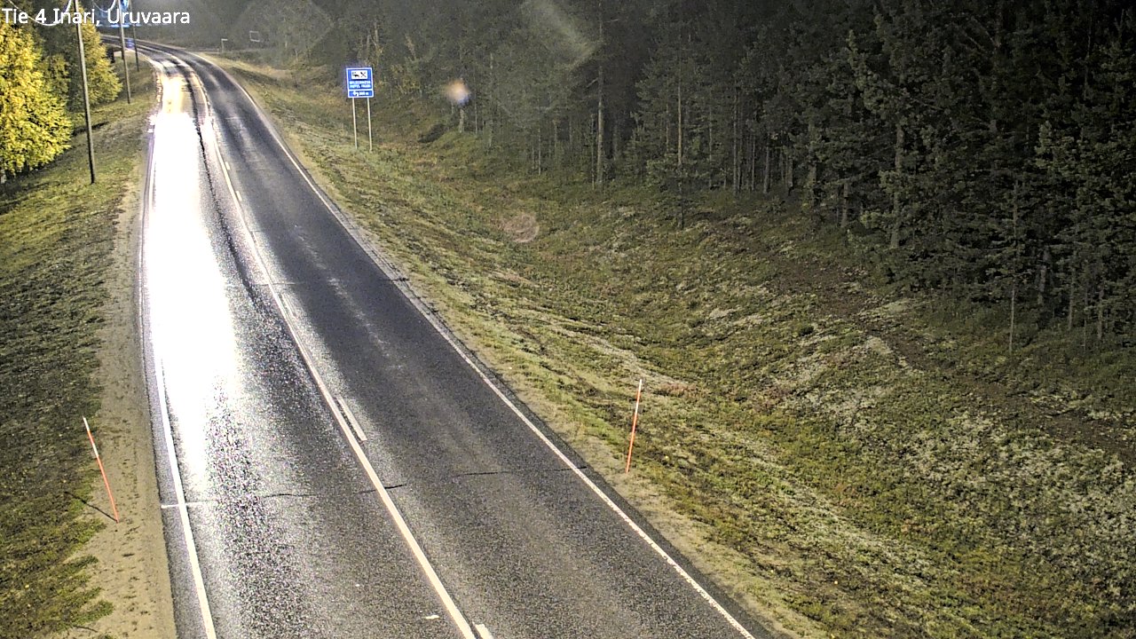 Kelikamerat Kuva Tie 4 Inari, Uruvaara, Inari, Lappi