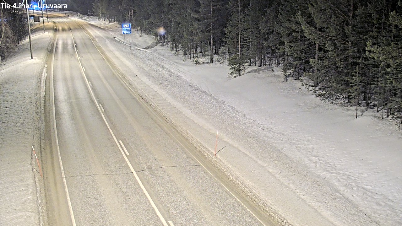 Kelikamerat Kuva Tie 4 Inari, Uruvaara, Inari, Lappi