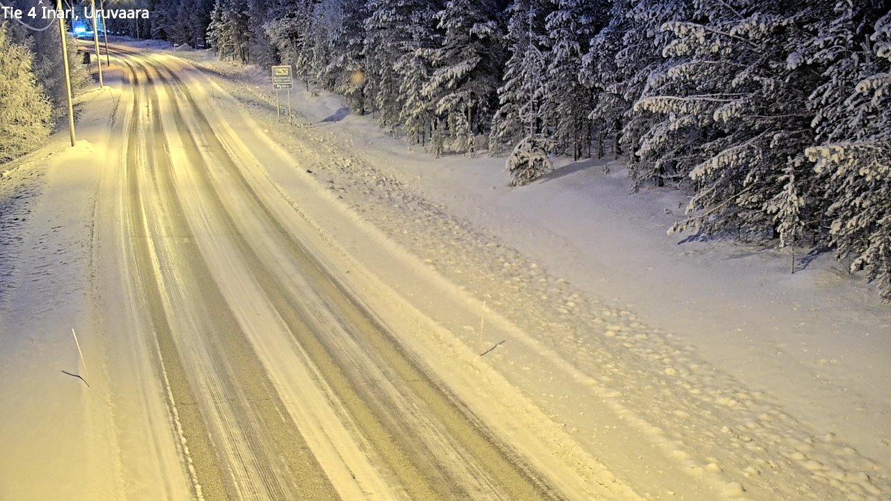 Kelikamerat Kuva Tie 4 Inari, Uruvaara, Inari, Lappi