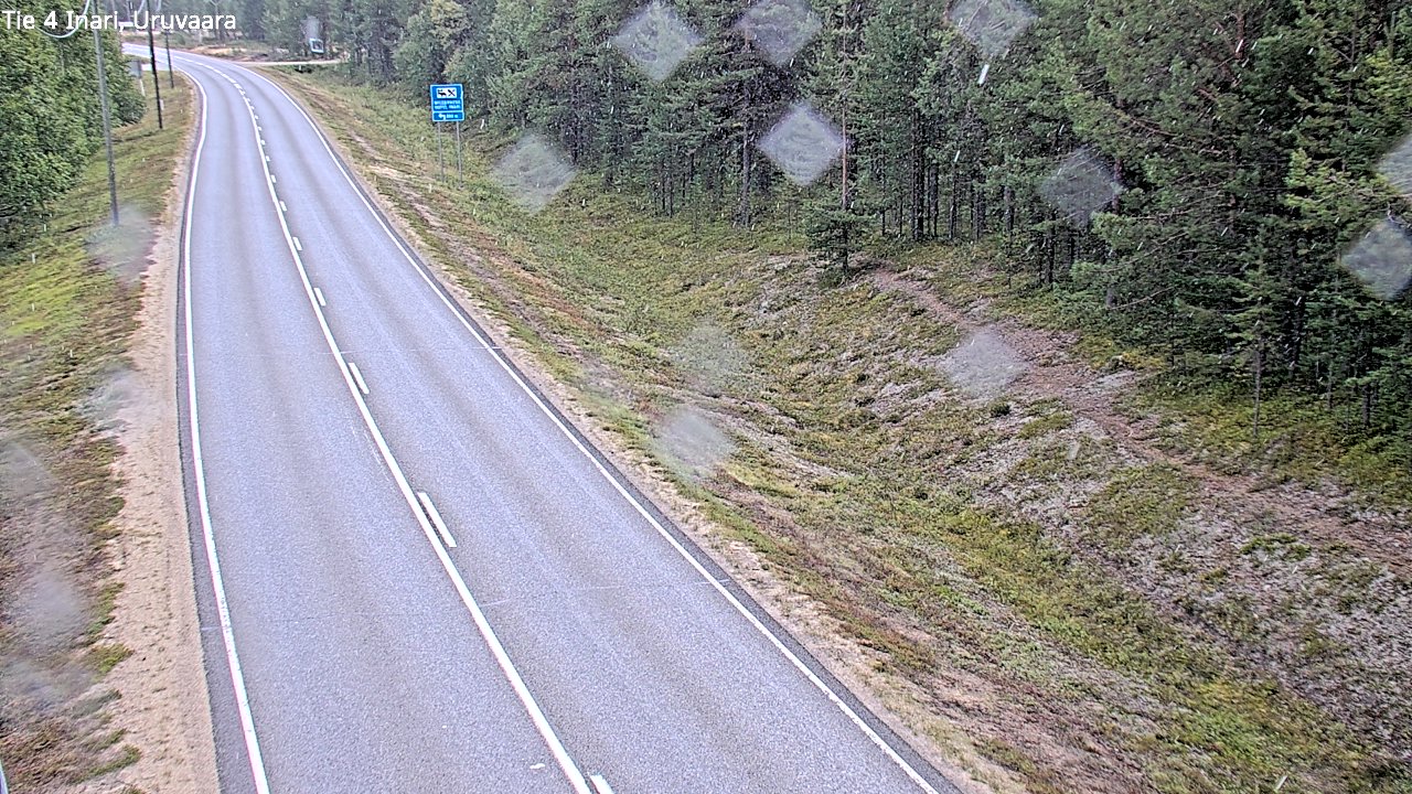 Weather Camera Image Road 4 Inari, Uruvaara, Inari, Lappi