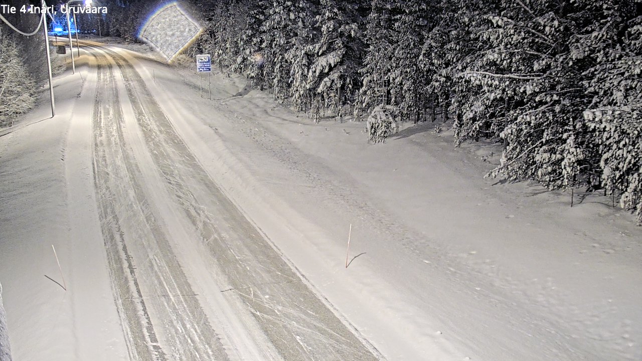 Kelikamerat Kuva Tie 4 Inari, Uruvaara, Inari, Lappi