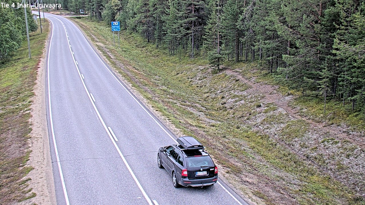Kelikamerat Kuva Tie 4 Inari, Uruvaara, Inari, Lappi