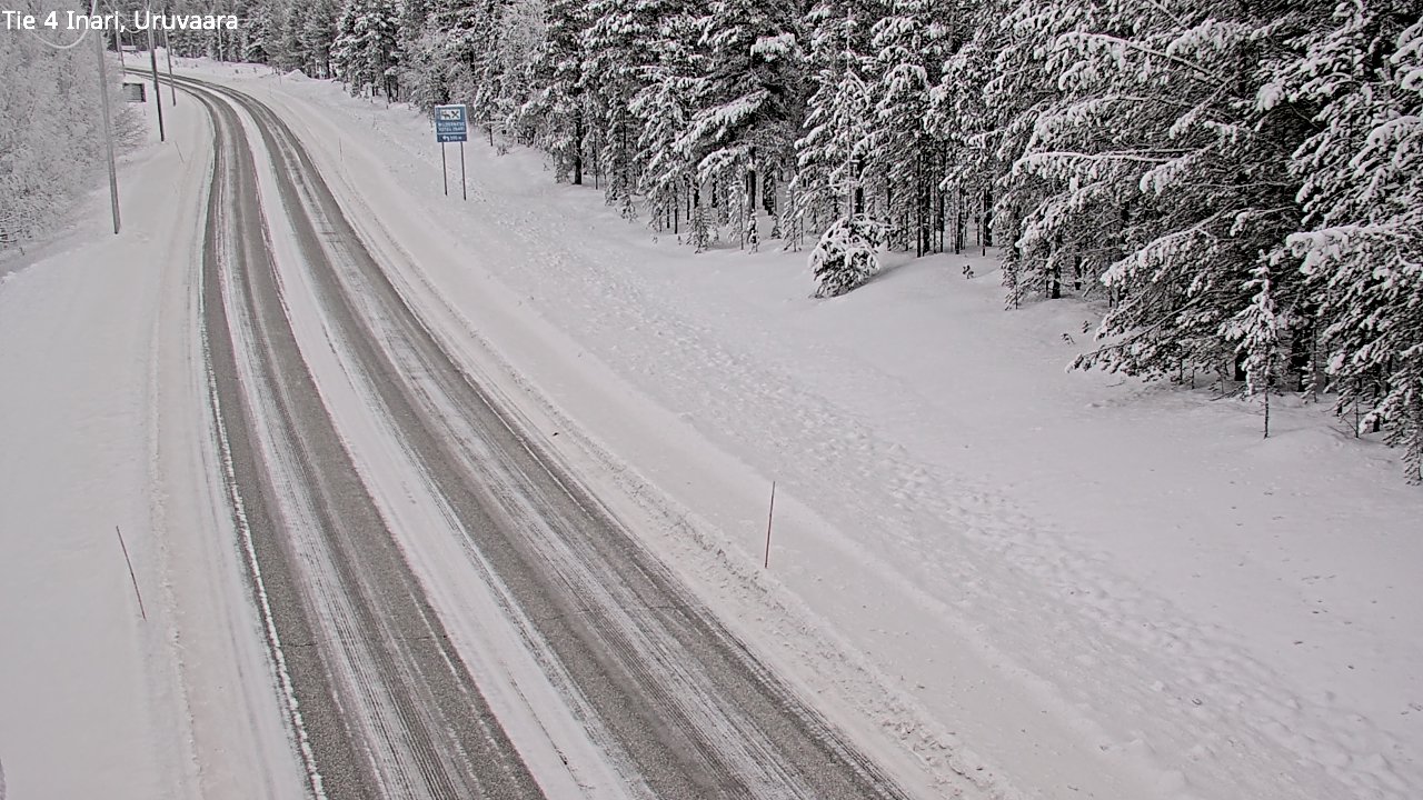 Kelikamerat Kuva Tie 4 Inari, Uruvaara, Inari, Lappi
