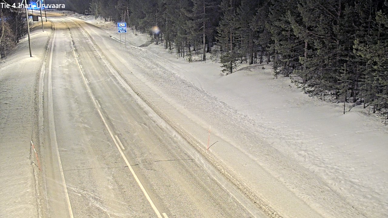 Kelikamerat Kuva Tie 4 Inari, Uruvaara, Inari, Lappi