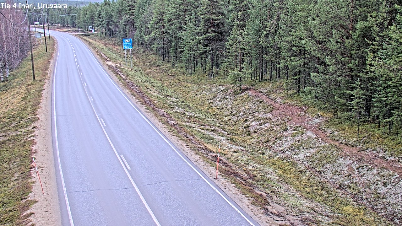 Kelikamerat Kuva Tie 4 Inari, Uruvaara, Inari, Lappi