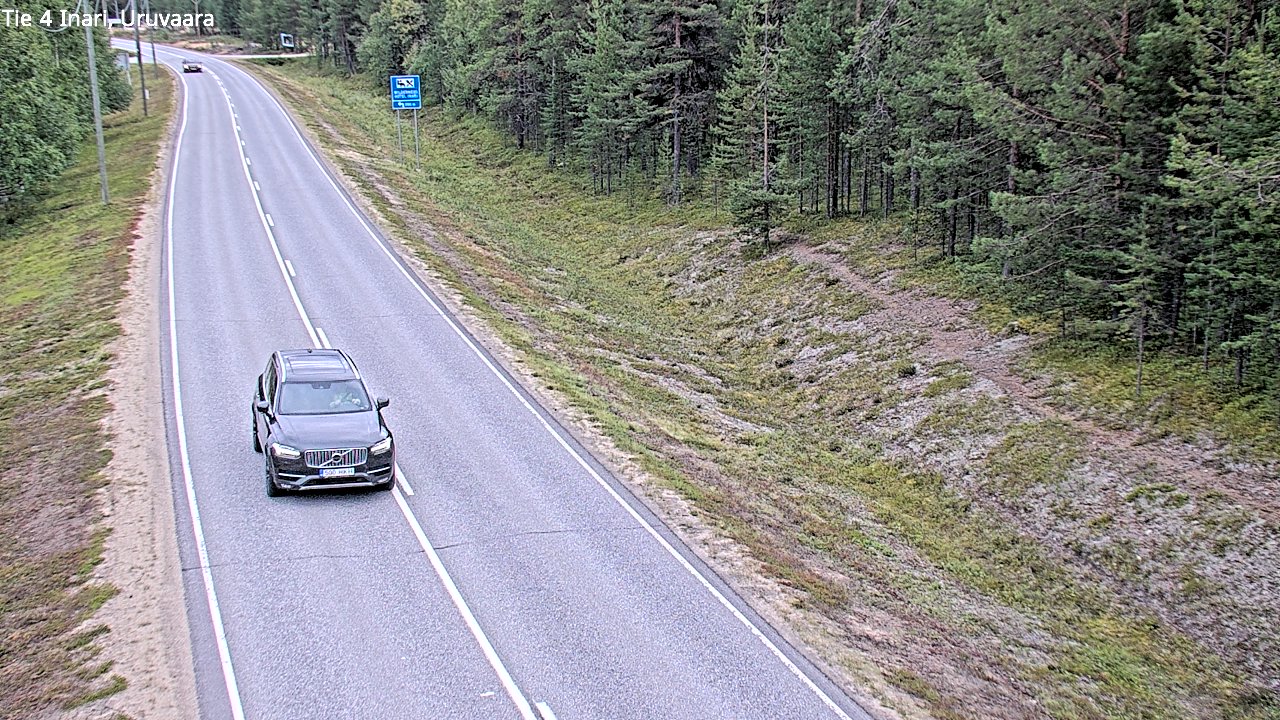 Kelikamerat Kuva Tie 4 Inari, Uruvaara, Inari, Lappi