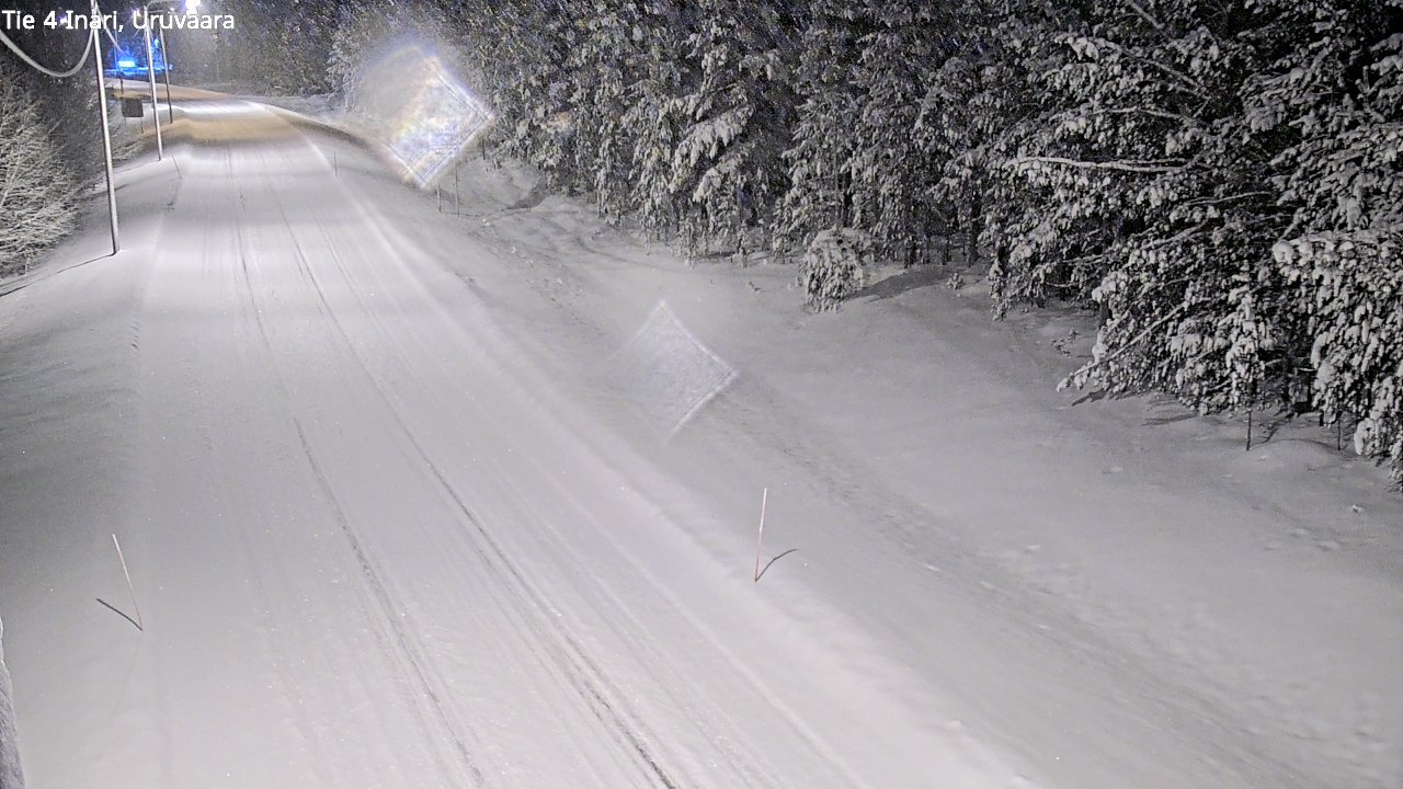 Kelikamerat Kuva Tie 4 Inari, Uruvaara, Inari, Lappi