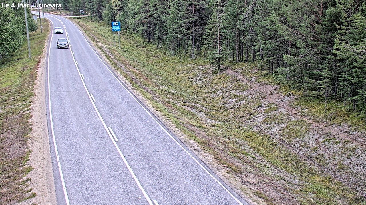 Kelikamerat Kuva Tie 4 Inari, Uruvaara, Inari, Lappi