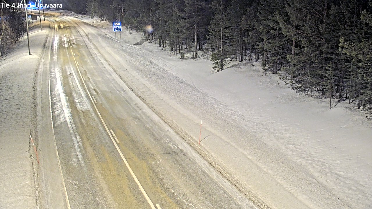 Kelikamerat Kuva Tie 4 Inari, Uruvaara, Inari, Lappi