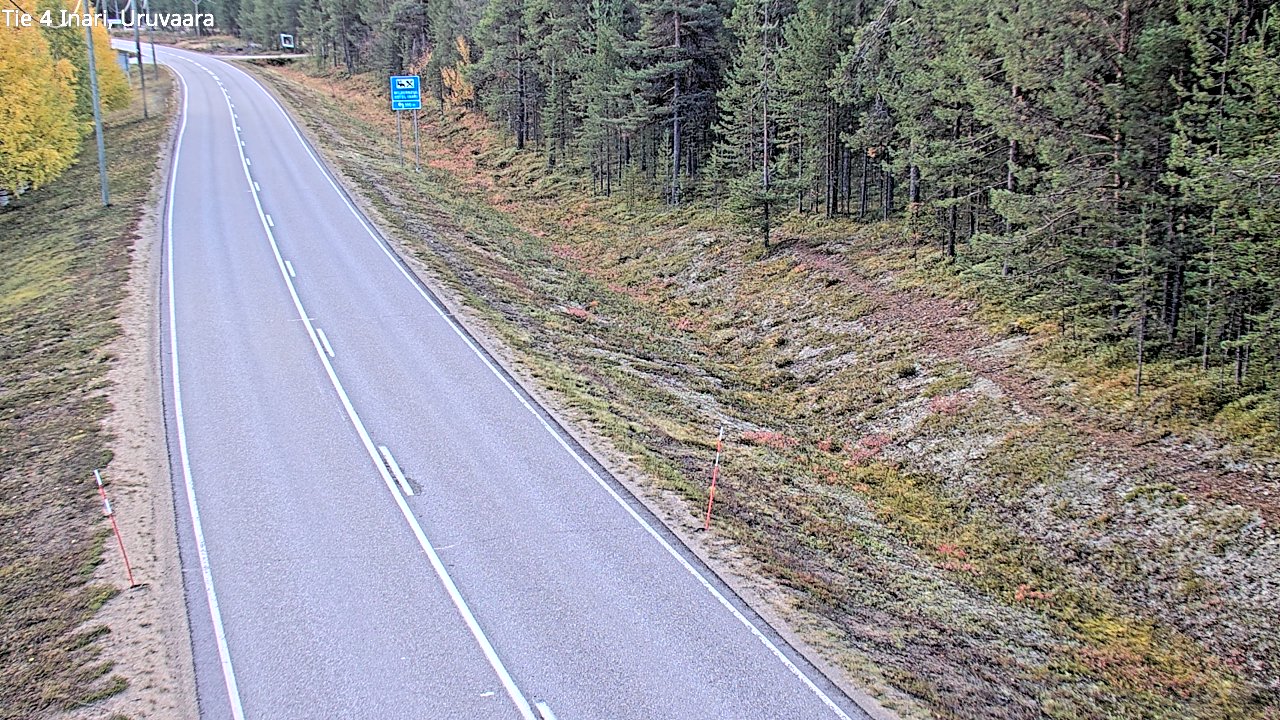Kelikamerat Kuva Tie 4 Inari, Uruvaara, Inari, Lappi