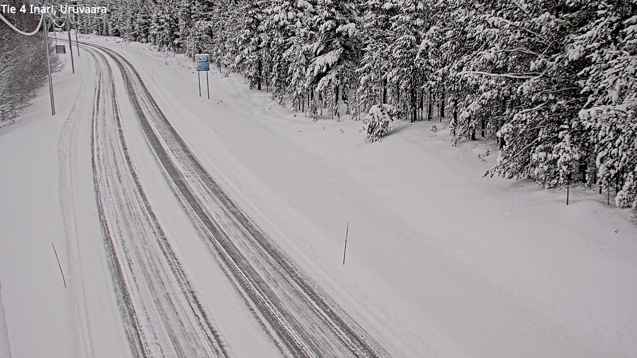 Kelikamerat Kuva Tie 4 Inari, Uruvaara, Inari, Lappi