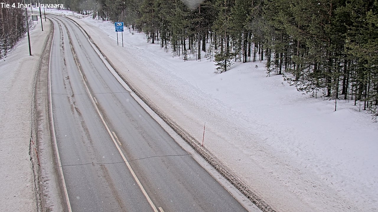 Kelikamerat Kuva Tie 4 Inari, Uruvaara, Inari, Lappi