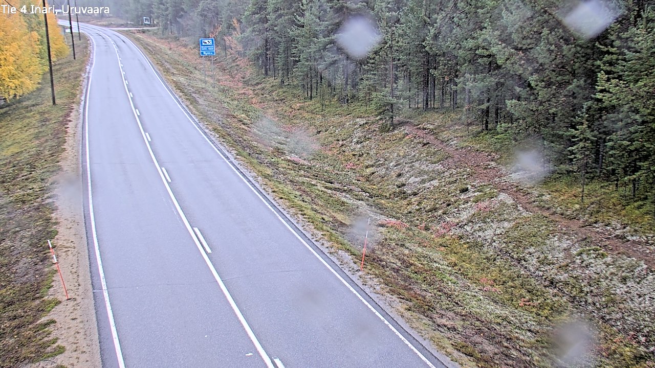 Weather Camera Image Road 4 Inari, Uruvaara, Inari, Lappi