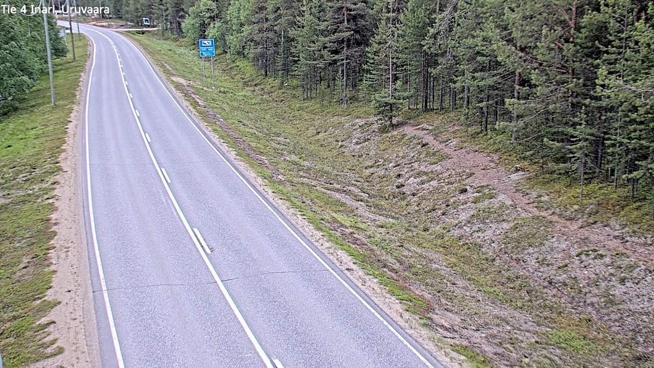 Kelikamerat Kuva Tie 4 Inari, Uruvaara, Inari, Lappi